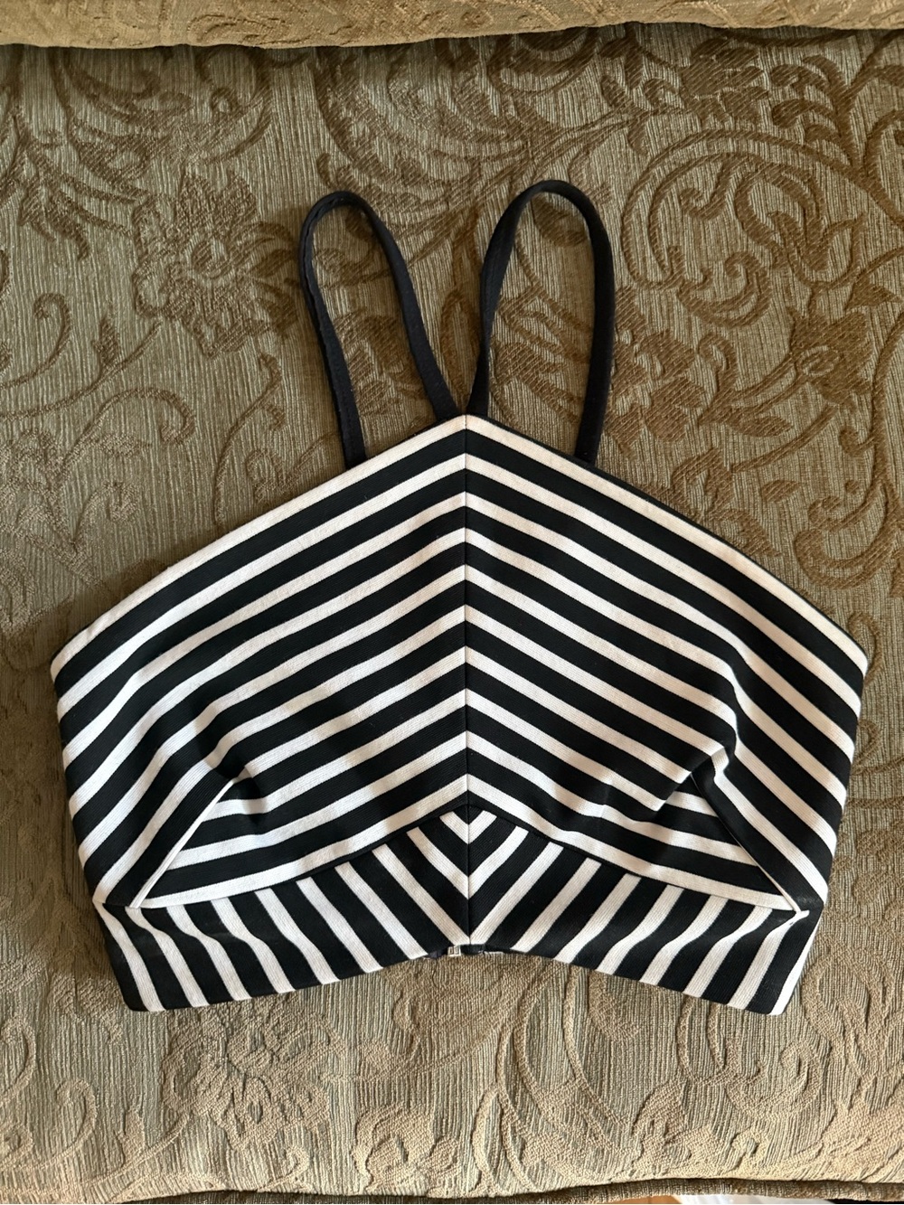 Dynamite Black Tank Top with Double Straps
